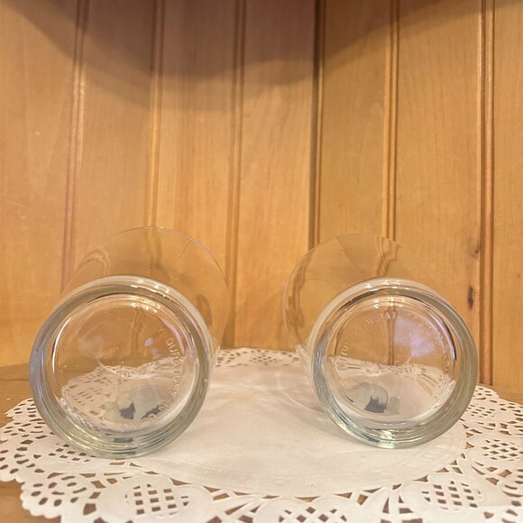 Vintage Libbey President Whiskey Glasses - Set of 2 Clear Glass Tumblers - Picture 4 of 5